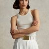 Krem Kadın Ralph Lauren Kaşmir Atlet