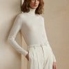 Krem Kadın Ralph Lauren Kaşmir Balıkçı Yaka Kazaklar Krem Kadın Ralph Lauren Kaşmir Balıkçı Yaka Kazaklar