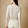 Krem Kadın Ralph Lauren Kaşmir Yuvarlak Yaka Kazaklar Krem Kadın Ralph Lauren Kaşmir Yuvarlak Yaka Kazaklar