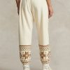 Krem Kadın Ralph Lauren Kar Tanesi Motifli Polar Eşofman Altı Krem Kadın Ralph Lauren Kar Tanesi Motifli Polar Eşofman Altı