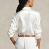 Krem Kadın Ralph Lauren Mulberry İpek Gömlekler Krem Kadın Ralph Lauren Mulberry İpek Gömlekler