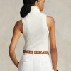 Krem Kadın Ralph Lauren Yün Kolsuz Balıkçı Yaka Kazaklar Krem Kadın Ralph Lauren Yün Kolsuz Balıkçı Yaka Kazaklar