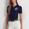 Krem / Lacivert Kadın Ralph Lauren İki Renkli Pamuklu Hırka Kazaklar Krem / Lacivert Kadın Ralph Lauren İki Renkli Pamuklu Hırka Kazaklar