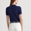 Krem / Lacivert Kadın Ralph Lauren İki Renkli Pamuklu Hırka Kazaklar Krem / Lacivert Kadın Ralph Lauren İki Renkli Pamuklu Hırka Kazaklar