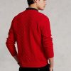 Kırmızı Erkek Ralph Lauren Ay Yeni Yılı Yün-Kaşmir Kazak Kırmızı Erkek Ralph Lauren Ay Yeni Yılı Yün-Kaşmir Kazak