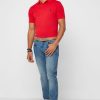 Kırmızı Erkek Ralph Lauren Basic Mesh Polo Tişörtleri Kırmızı Erkek Ralph Lauren Basic Mesh Polo Tişörtleri