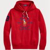 Kırmızı Erkek Ralph Lauren Büyük Polo Armalı Polar Kapüşonlu Üst Kırmızı Erkek Ralph Lauren Büyük Polo Armalı Polar Kapüşonlu Üst