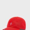 Kırmızı Erkek Ralph Lauren Essential Kavisli Tepe Şapkaları Kırmızı Erkek Ralph Lauren Essential Kavisli Tepe Şapkaları