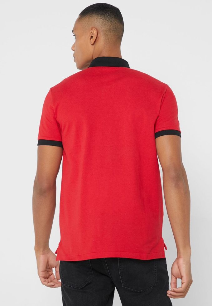 Kırmızı Erkek Ralph Lauren Essential Tişörtleri Kırmızı Erkek Ralph Lauren Essential Tişörtleri