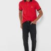 Kırmızı Erkek Ralph Lauren Essential Tişörtleri Kırmızı Erkek Ralph Lauren Essential Tişörtleri