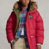 Kırmızı Erkek Ralph Lauren Çift Taraflı Parka Ceketleri Kırmızı Erkek Ralph Lauren Çift Taraflı Parka Ceketleri