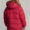 Kırmızı Erkek Ralph Lauren Çift Taraflı Parka Ceketleri Kırmızı Erkek Ralph Lauren Çift Taraflı Parka Ceketleri