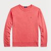 Kırmızı Erkek Ralph Lauren Spa Havlu Sweatshirt