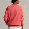Kırmızı Erkek Ralph Lauren Spa Havlu Sweatshirt