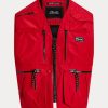 Kırmızı Erkek Ralph Lauren Su Geçirmez Yardımcı Yelek Kırmızı Erkek Ralph Lauren Su Geçirmez Yardımcı Yelek