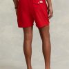 Kırmızı Erkek Ralph Lauren Traveller Mayo Şortu Kırmızı Erkek Ralph Lauren Traveller Mayo Şortu