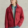 Kırmızı Erkek Ralph Lauren Twill Sığ Su Montları Kırmızı Erkek Ralph Lauren Twill Sığ Su Montları