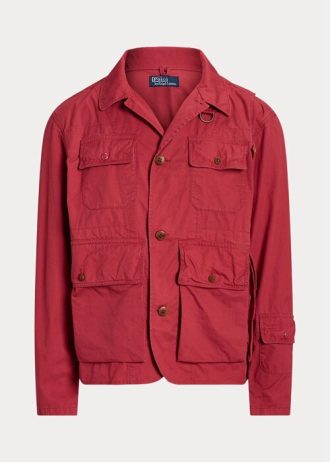 Kırmızı Erkek Ralph Lauren Twill Sığ Su Montları