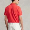 Kırmızı Erkek Ralph Lauren Özel Slim Fit File Polo Tişörtler Kırmızı Erkek Ralph Lauren Özel Slim Fit File Polo Tişörtler