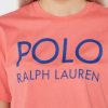 Kırmızı Kadın Ralph Lauren Grafik Logolu Tişörtler Kırmızı Kadın Ralph Lauren Grafik Logolu Tişörtler