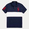Lacivert / Beyaz Erkek Ralph Lauren Big Pony File Polo Tişörtleri Lacivert / Beyaz Erkek Ralph Lauren Big Pony File Polo Tişörtleri
