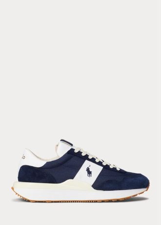 Lacivert / Beyaz Erkek Ralph Lauren Train 89 Süet ve Oxford Spor Ayakkabı Lacivert / Beyaz Erkek Ralph Lauren Train 89 Süet ve Oxford Spor Ayakkabı