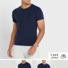 Lacivert Erkek Ralph Lauren 2’li Temel Yuvarlak Yaka Tişört Lacivert Erkek Ralph Lauren 2’li Temel Yuvarlak Yaka Tişört