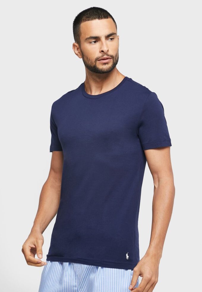 Lacivert Erkek Ralph Lauren 3’lü Çeşitli Yuvarlak Yaka Tişörtler Lacivert Erkek Ralph Lauren 3’lü Çeşitli Yuvarlak Yaka Tişörtler
