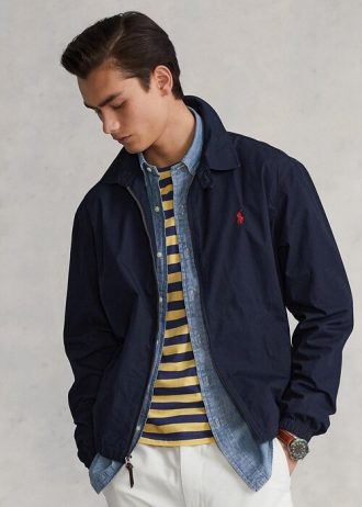 Lacivert Erkek Ralph Lauren Bayport Poplin Ceketler