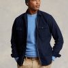 Lacivert Erkek Ralph Lauren Boyalı Oxford Gömlek Ceketleri Lacivert Erkek Ralph Lauren Boyalı Oxford Gömlek Ceketleri