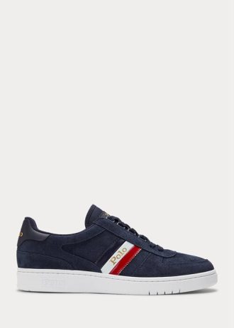 Lacivert Erkek Ralph Lauren Court Süet Alçak Topuklu Spor Ayakkabı Lacivert Erkek Ralph Lauren Court Süet Alçak Topuklu Spor Ayakkabı
