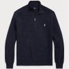 Lacivert Erkek Ralph Lauren Dokulu Pamuklu Çeyrek Fermuarlı Kazak Lacivert Erkek Ralph Lauren Dokulu Pamuklu Çeyrek Fermuarlı Kazak