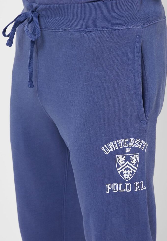 Lacivert Erkek Ralph Lauren Essential Downstring Eşofman Altı