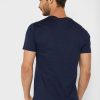 Lacivert Erkek Ralph Lauren Essential Yuvarlak Yaka Tişörtler