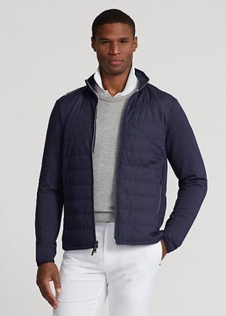 Lacivert Erkek Ralph Lauren Hibrit Balıkçı Yaka Ceketler