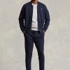 Lacivert Erkek Ralph Lauren Çift Örgü Bomber Ceketler Lacivert Erkek Ralph Lauren Çift Örgü Bomber Ceketler