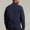Lacivert Erkek Ralph Lauren Çift Örgü Bomber Ceketler Lacivert Erkek Ralph Lauren Çift Örgü Bomber Ceketler