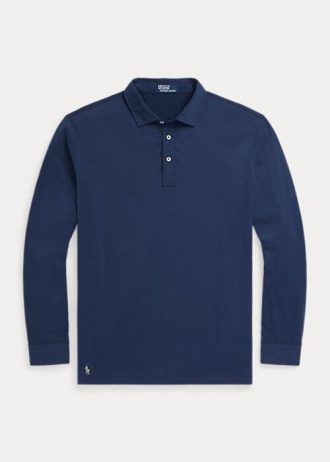 Lacivert Erkek Ralph Lauren Jersey Polo Tişörtleri