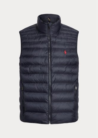 Lacivert Erkek Ralph Lauren Katlanabilir Yelek