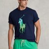 Lacivert Erkek Ralph Lauren Klasik Kesim Büyük Pony Jersey Tişörtleri Lacivert Erkek Ralph Lauren Klasik Kesim Büyük Pony Jersey Tişörtleri