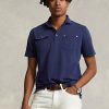 Lacivert Erkek Ralph Lauren Klasik Kesim File Cepli Polo Tişörtler Lacivert Erkek Ralph Lauren Klasik Kesim File Cepli Polo Tişörtler