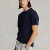 Lacivert Erkek Ralph Lauren Klasik Kesim Jersey Yuvarlak Yaka Tişörtler Lacivert Erkek Ralph Lauren Klasik Kesim Jersey Yuvarlak Yaka Tişörtler