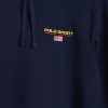 Lacivert Erkek Ralph Lauren Logo Kollu Kapüşonlu Üst Lacivert Erkek Ralph Lauren Logo Kollu Kapüşonlu Üst