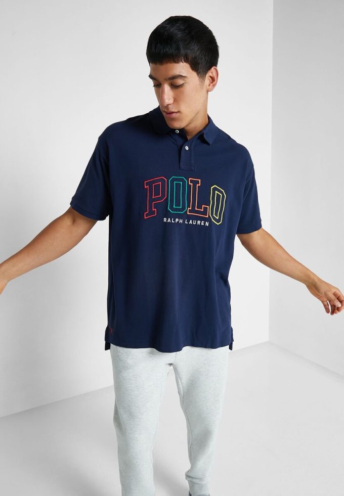 Lacivert Erkek Ralph Lauren Logolu Polo Tişörtler Lacivert Erkek Ralph Lauren Logolu Polo Tişörtler