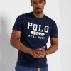 Lacivert Erkek Ralph Lauren Logolu Yuvarlak Yaka Tişörtler Lacivert Erkek Ralph Lauren Logolu Yuvarlak Yaka Tişörtler