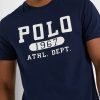 Lacivert Erkek Ralph Lauren Logolu Yuvarlak Yaka Tişörtler Lacivert Erkek Ralph Lauren Logolu Yuvarlak Yaka Tişörtler