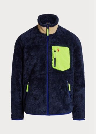 Lacivert Erkek Ralph Lauren Rüzgar Engelleyici Hibrit Ceketler