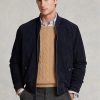 Lacivert Erkek Ralph Lauren Süet Bomber Ceketler Lacivert Erkek Ralph Lauren Süet Bomber Ceketler