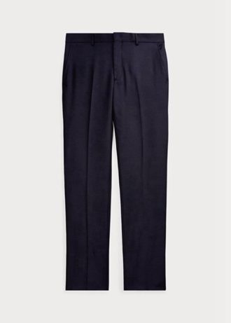 Lacivert Erkek Ralph Lauren Slim Fit Yünlü Twill Pantolon