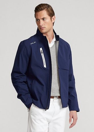 Lacivert Erkek Ralph Lauren Su Geçirmez Ceketler